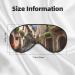 Shop Italian Town Street Printed Soft Eye Mask - Zero Eye Pressure Travel Blackout Eye Mask for Ultimate Comfort - Buy Online on GoSupps.com