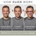 Clic Magnetic Reading Glasses for Men & Women | Classic 2.5x Computer Readers | Matte Tortoise S-M Size - Buy Online on GoSupps.com