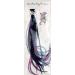 25 Real Feather Hair Extensions Short Skinny 7-9 inch (18-23cm) + Rings/Loop - Berry - Buy Online on GoSupps.com