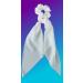 Generic 4 Scarf Hair Ties Floral and Plain Hair Bobbles with Bow Floral Hair Band Elastic Hair Bands Hair Ponytail Holder Hair Stylish Accessories for Women and Girls - Buy Online on GoSupps.com