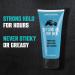 Viking Revolution Strong Hold Hair Gel for Men - 10oz Clear Styling Gel with Extra Strength and High Shine - Non-Flaking Curly Hair Gel - Firm Hold Mens Haircare Product - Buy Online on GoSupps.com