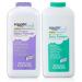 Pure Cornstarch Baby Powder Bundle. Includes One 22oz Equate Lavender/Chamomile Baby Powder  One 22oz Equate Aloe Vera/Vitamin E Baby Powder Plus a Carefree Caribou Pink Compressed Facial Sponge!