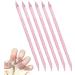 Skoulazeo Nail Care Sticks | Cuticle Pusher - Portable Cuticle Tools for Makeup Beginners Beauty Lovers - Buy Online on GoSupps.com
