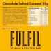 Fulfil Vitamin and Protein Bar (15 x 55 g Bars) Chocolate Salted Caramel Flavour 20 g High Protein 9 Vitamins Low Sugar - Buy Online on GoSupps.com