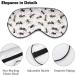 Cute Ants Animal Sleep Mask - Adjustable Strap Eye Cover for Sleeping & Travel - Buy Online on GoSupps.com