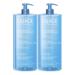 Liquid superfat gel | Cleans & Improves skin comfort | Hydrated & Soothes | Prevents Dryness | Fresh & Extra-Gentle | Soap-Free | Dermatologically tested | Set of 2x1L