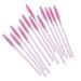 Elisel 100pcs Disposable Mascara Brushes with Container - Makeup Applicators for Eyelash Extensions and Eyebrow Brush - Crystal Pink - Buy Online on GoSupps.com