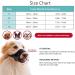 Adjustable Red Dog Muzzle - Safe & Breathable Mesh Velcro Fastener XL Size for Barking & Chewing Control - Buy Online on GoSupps.com