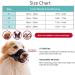 Adjustable Dog Muzzle with Velcro Fastener - Safe for Barking & Chewing Breathable Mesh - Red | International Shipping - Buy Online on GoSupps.com