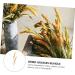 DECHOUS Simulated Ears of Corn Dry Flowers for Decoration Wheat Sheave Bundle Flower Fake Wheat Stalks Decoration for Home Decor for Home Artificial Plants Faux Plant Straw Manual Pu Golden 12X75CM - Buy Online on GoSupps.com