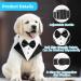 Buy Narrow Dog Smoking Bandana - Adjustable Formal Neckerchief for Weddings & Birthdays - Stylish Dog Costumes (L) - Buy Online on GoSupps.com