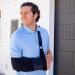 Buy Lightweight Arm Sling - Breathable & Adjustable Medical Sling for Torn Rotator Cuff & Fractured Forearm - One Size Fits Most - International Shipping Available - Buy Online on GoSupps.com