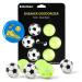 Shoe Deodorizer Anti Odour Trainer Deodoriser Balls Air Fresheners for Car Gym Bag Wardrobe Lockers Footwear Cologne Scent 6 Pack Football Cologne Scent 4