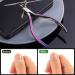 opove X7 Rainbow Gradient Stainless Steel Cuticle Trimmer and Hangnail Remover - Sharp Pedicure and Manicure Tool - Buy Online on GoSupps.com