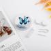 Buy Blue Butterfly Print Contact Lens Case - Travel-Friendly Care Box for Daily Use - Buy Online on GoSupps.com