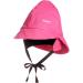 Playshoes Unisex Children's Rain Hat Lined Wind and Waterproof Rain Hat Rainwear 51 pink Fleece Lining
