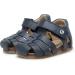 Falcotto Alby Closed Toe Leather Sandals 5 UK Blue - Stylish and Comfortable Fisherman Sandals - Buy Online on GoSupps.com