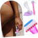 Baluue Outil de Coupe de Cheveux Intime Femme Taille Standard Pochoir de Rasage Rouge pour pilation Bikini Pr cision Soins F minins - Buy Online on GoSupps.com