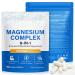 8-in-1 Magnesium Complex Supplement 90 Capsules 1000mg with Magnesium Glycinate Citrate Malate Taurate Easy Absorption for Sleep Muscle Relaxation Nerve & Heart Health Energy Non-GMO Vegan
