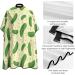 Buy Pickle Pattern Barber Cape | Adjustable Snap Hair Cutting Apron for Adults - International Shipping - Buy Online on GoSupps.com