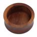 High-Quality Wooden Shaving Bowl with Lid | Men's Portable Shaving Brush & Cream Mug | Natural Wood Facial Cleaning Tool - Buy Online on GoSupps.com
