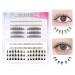 Shop Manga Lash Clusters | Natural Look Segmented Individual Eyelashes - DIY Lash Extensions in 2 Styles - Buy Online on GoSupps.com