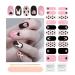 TrueShei nail foils |Rabbit UV gel nail film |20PCs nail film self -adhesive |Gel Nail Stickers Gellack Wraps for Nagel Bunny
