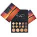 Palladio Sun-Kissed Mirage Eyeshadow Highlighter Palette - Matte & Shimmer Finishes for a Warm Flawless Look | 14 Highly Pigmented Colors for All Day Wear (SUN-KISSED) - Summer 2019 - Buy Online on GoSupps.com