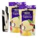 Bundle of Stainless Steel Tong & Tea Bag Squeezer and Large Pearl Tapioca Pack of 2