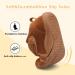 JOINFREE Baby Girl/Boy Plush First Walking Shoes | Anti-Slip Slipper for Toddlers | Brown, UK 2.5/3 Child - Buy Online on GoSupps.com