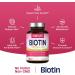 Biotin 10,000 mcg with Coconut Oil - Vegetarian Hair, Skin & Nails Health Support - 90 Softgels - Buy Online on GoSupps.com