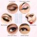 96 Pairs Eyeliner Stencil Eyeliner Tool Makeup Tools for Beginners for Smokey Eyes or Winged Eyeliner Comes with an Eyeshadow Brush - Buy Online on GoSupps.com