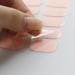 JMEOWIO Gel Nail Strips Solid Color Pink Gel Nail Stickers Nail Supplies Nail Art Design Decoration Accessories - Buy Online on GoSupps.com