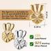 Earring Backs for Droopy Ears & Heavy Earrings - 10 Pcs/5 Pairs, Upgraded Support Backs, Hypoallergenic Lifters (Silver + Gold) - Buy Online on GoSupps.com
