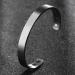 Kejing Jewelry Men's Magnetic Bracelet Open Bracelet Wrist Cuff Tape Couple Couple (Color : Damen-Silber) - Buy Online on GoSupps.com