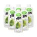 CoCo Joy Natural Coconut Water, 100% Coconut Water, Fresh, Low-Calorie, High-Calcium, Nutrient-Rich Coconut-Water Drink with Electrolytes, Potassium, and Other Nutrients, 6 pack 34 Fl Oz (Pack of 6)