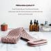 Silicone Back Scrubber for Shower 35.4'' - Exfoliating Bath Body Brush for Men, Women, Non-Binary - Mauve - Buy Online on GoSupps.com