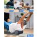 High-Density 3D Texture Fascia Roll for Yoga & Muscle Massage Foam Scooter for Gymnastics Relieve Muscle Tension & Enhance Connective Tissue Health - Buy Online on GoSupps.com
