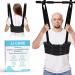 JJ CARE Spinal Decompression Harness  Hanging Upside down Back Stretcher for Lower Pain Relief  Back Traction & Spine Decompression of Bulging  Degenerative and Herniated Disc.