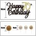 Shop Tortendendeko Black Gold 70th Birthday Cake Topper & Cupcake Decor - Perfect for Men & Women Celebration - Buy Online on GoSupps.com