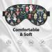 Buy Women's Nutcracker Ballet Eye Mask | Unisex Sleep Mask for Travel & Yoga | Soft Comfort Black Eye Shade - Buy Online on GoSupps.com