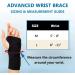 Buy L Size Left Hand Wrist Brace for Carpal Tunnel - Supports Sports & Bowling | Durable Wrist Guard & Splint for Men & Women - Buy Online on GoSupps.com
