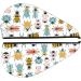 Colorful Insects Microfiber Hair Towel | Soft Super Absorbent Wrap for Women | Quick Dry Coral Velvet Cap for Long Curly Thick Hair - Buy Online on GoSupps.com