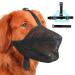 Muzzle for large dogs dog muzzle with Velcro fastener muzzle medium dogs dog muzzle to prevent eating biting chewing muzzle for small medium and large dogs (XL)