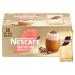 NESCAF Gold Cappuccino Unsweetened Taste Instant Coffee Sachets - 50 x 14.2g
