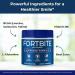 FortBite Tooth Powder Advanced Fort Bite Natural Dental & Gum Support Formula - Maximum Strength All Natural for Fresh Breath Dental Wellness FortBite Tooth Powder Reviews (2 Pack) - Buy Online on GoSupps.com