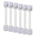 Dreambaby G1435 Twist 'N Lock multi-purpose fastener 6-pack white 6 pieces white