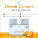 OMIC+ Vitamin C 20% L-Ascorbic Acid Antioxidant Face Cream - 50ml | Brighten & Revitalize Skin | International Shipping Available - Buy Online on GoSupps.com