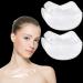 100 Sheets Neck Patches for Wrinkles Neck Mask Plastic Disposable Neck Facial Mask Neck Tightening Mask Paper Sheets Wrapped Cling Mask Cover Film Patches for Lock in Moisture Skin Care Moisturizing