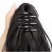 12 Wavy Ponytail Hairpiece with Clip - Synthetic Messy High Ponytail in Dark Brown | Perfect for Quick Style - Buy Online on GoSupps.com